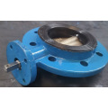 DIN Mono Flanged Vulcanised Seat Alu Bronze Disc Butterfly Valve